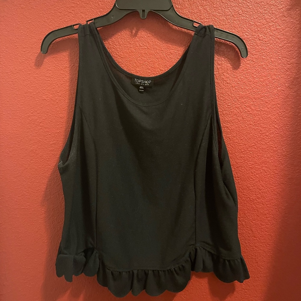 Top Shop / black tank / size: US 12